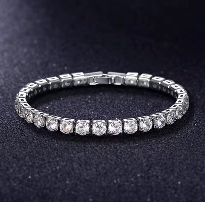 Cubic Zirconia Tennis Bracelet