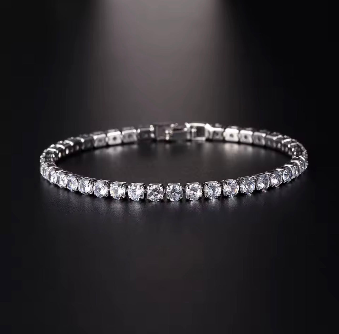 Cubic Zirconia Tennis Bracelet