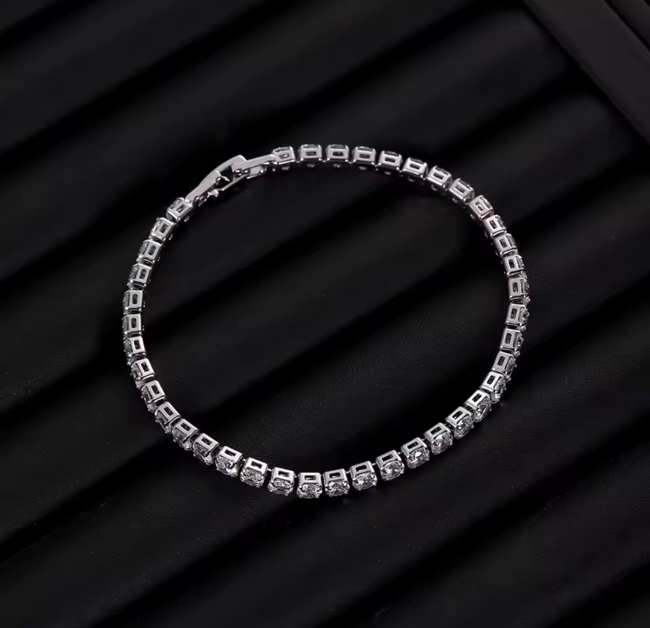 Cubic Zirconia Tennis Bracelet
