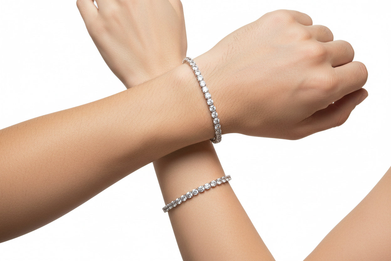Cubic Zirconia Tennis Bracelet