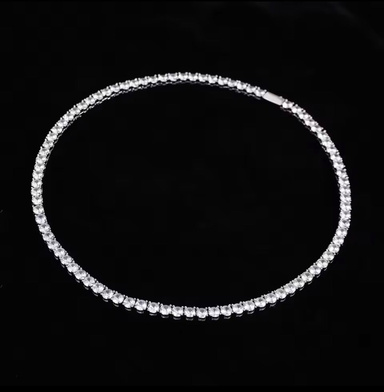 Zircon Chain Necklace
